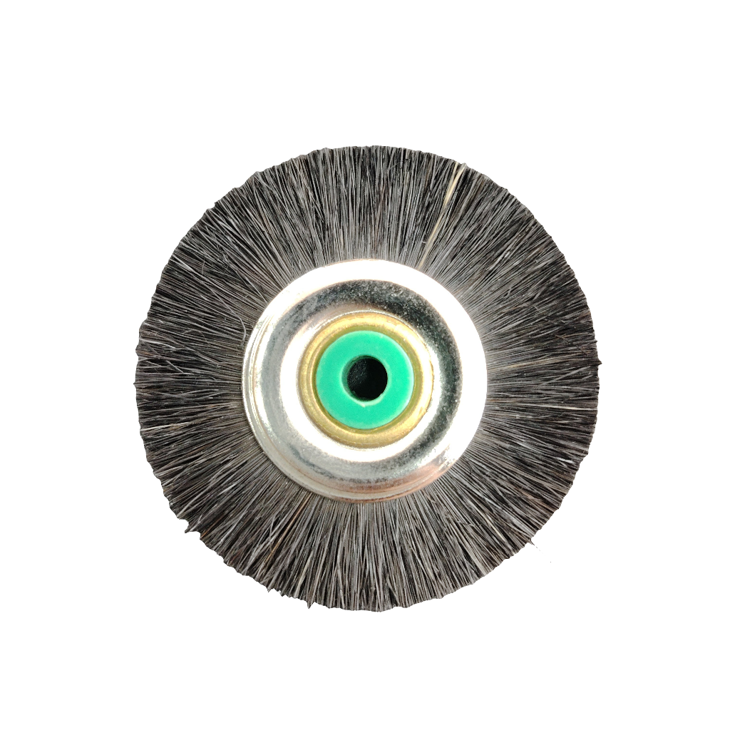 Escobilla de Pulir - 1 Hilera, Diámetro 48mm, Centro plastico