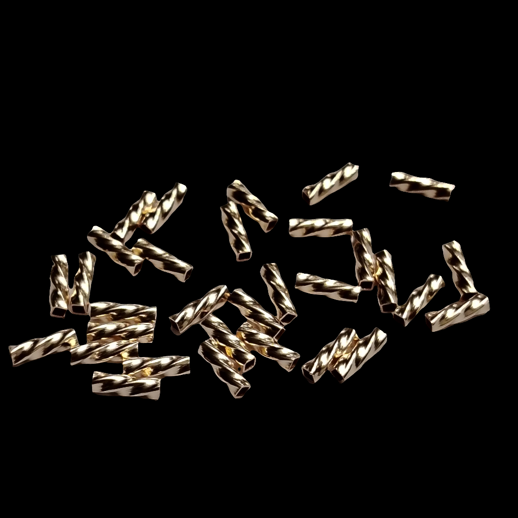 Mostacilla Torcida 1.5X5mm GF 14K