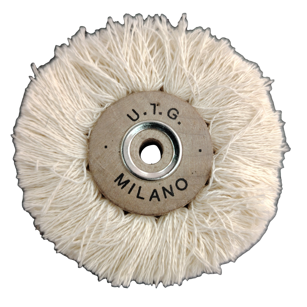 Escobilla de Algodón para alto brillo, Diámetro 70 mm