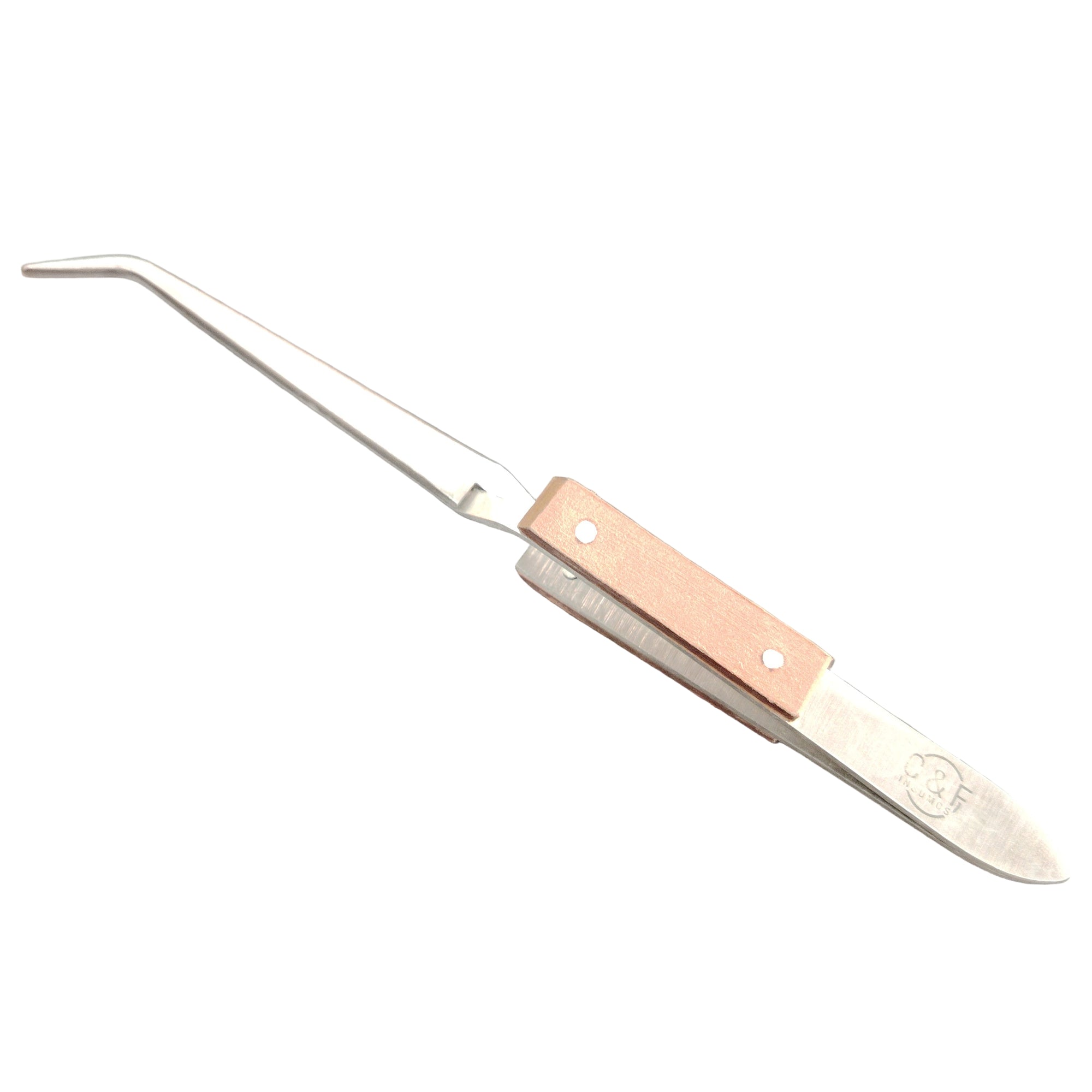 Pinza mostacho punta Curva